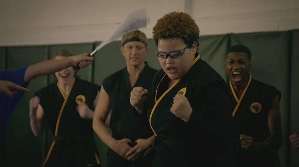 Nichole Brown as Aisha Robinson in Cobra Kai | Netflix