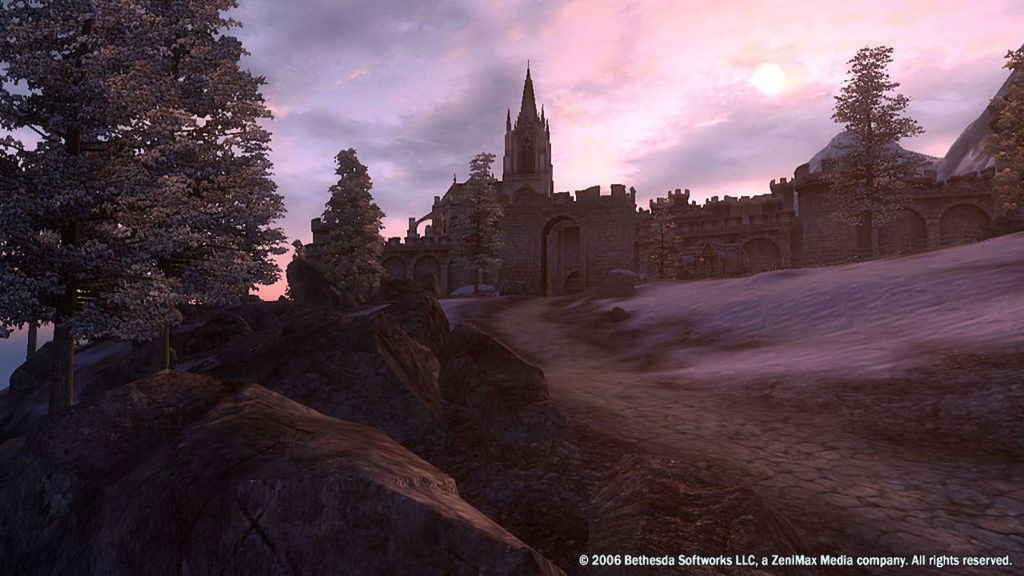 An in-game screenshot of The Elder Scrolls IV: Oblivion.