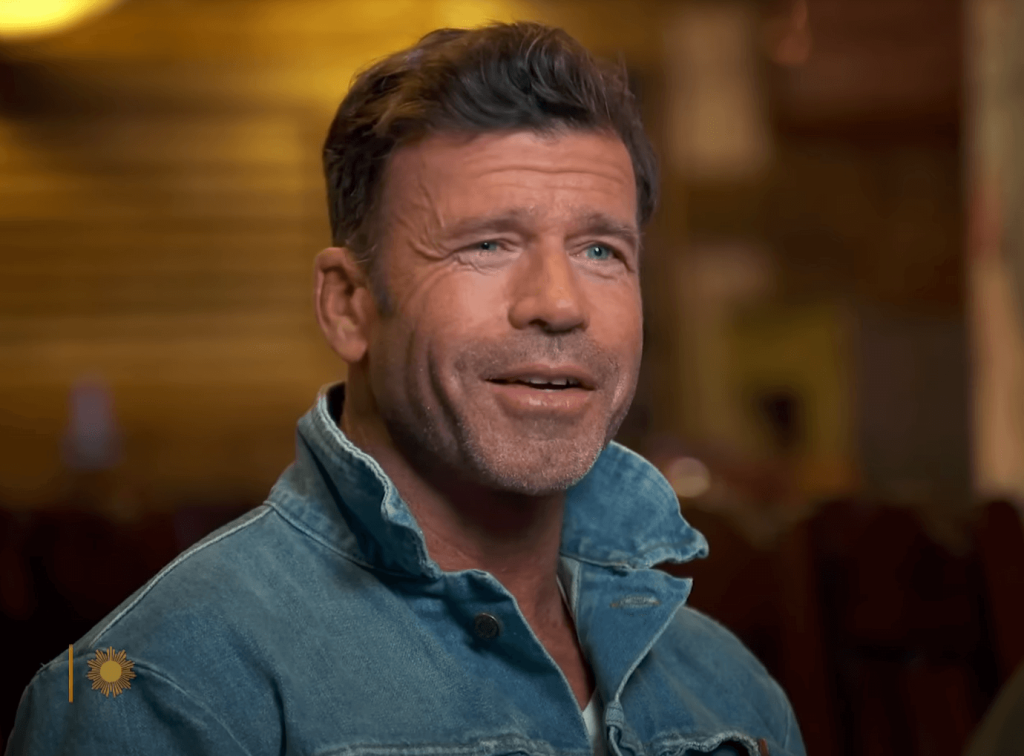 Taylor Sheridan. | Credit: CBS Sunday Morning/YouTube.