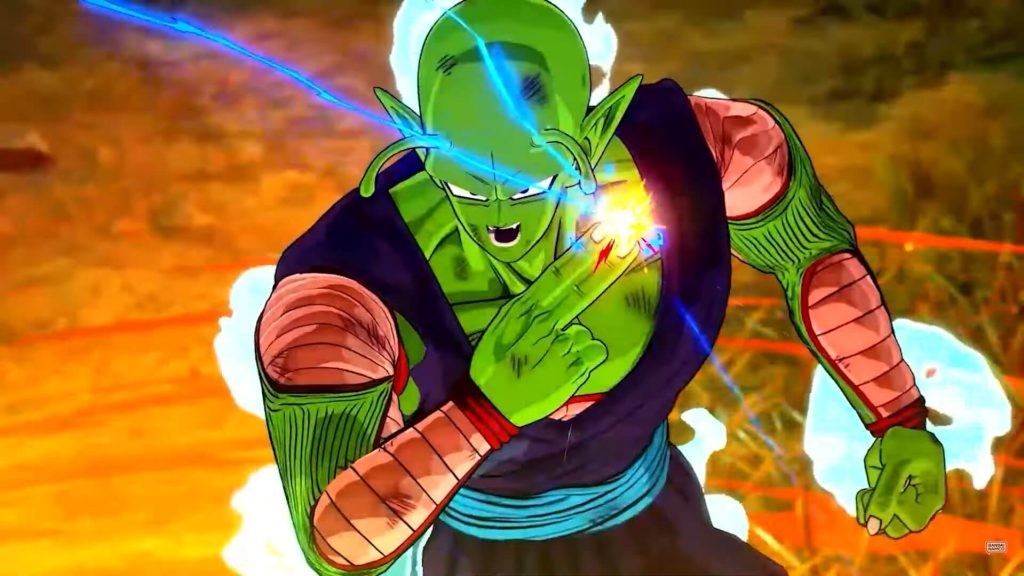 Piccolo is about to use the Special Beam Cannon in Dragon Ball: Sparking Zero.