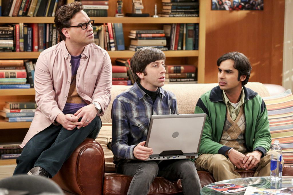 A still from The Big Bang Theory 