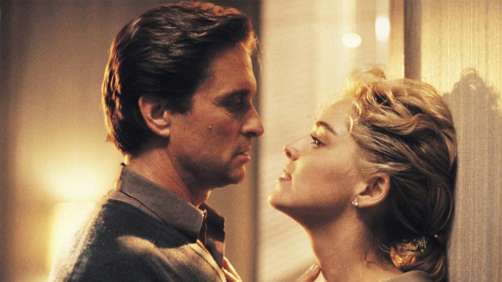 Michael Douglas and Sharon Stone in Basic Instinct (1992) [Credit: UGC/TriStar Pictures]