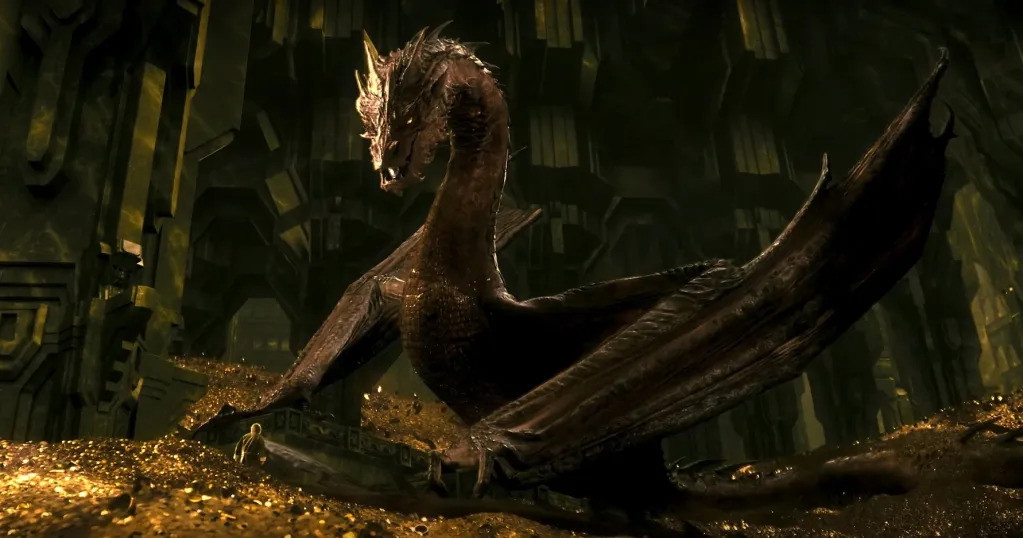Smaug in The Hobbit: The Desolation of Smaug [Credit: Warner Bros. Pictures]