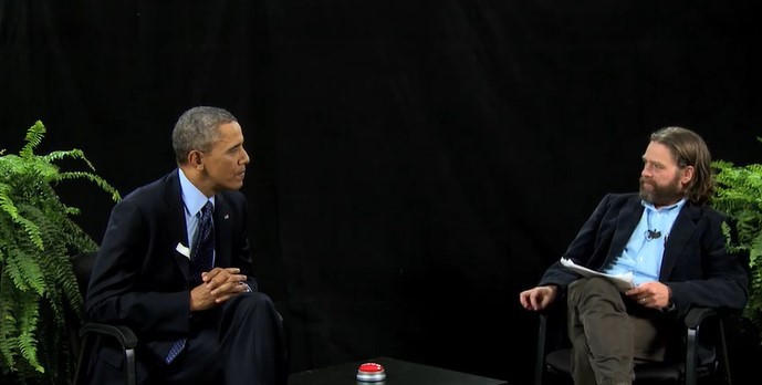 Barack Obama with Zach Galifianakis on Between Two Ferns | Funny or Die