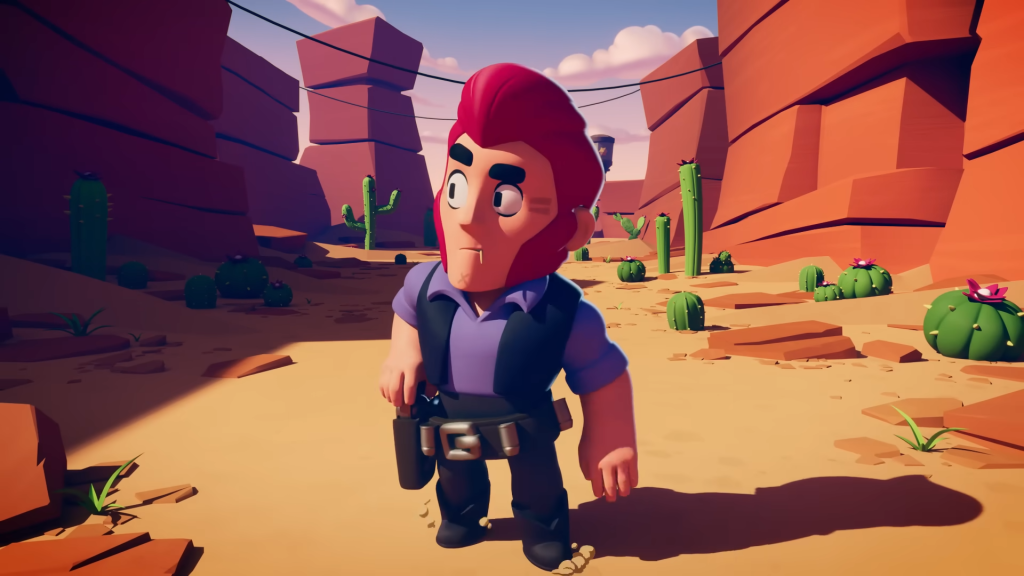 A screenshot of a trailer of Brawl Stars from the official Brawl Stars YouTube channel.