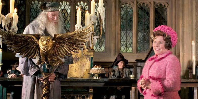 Michael Gambon and Imelda Staunton in Harry Potter and the Order of the Phoenix | Warner Bros. 