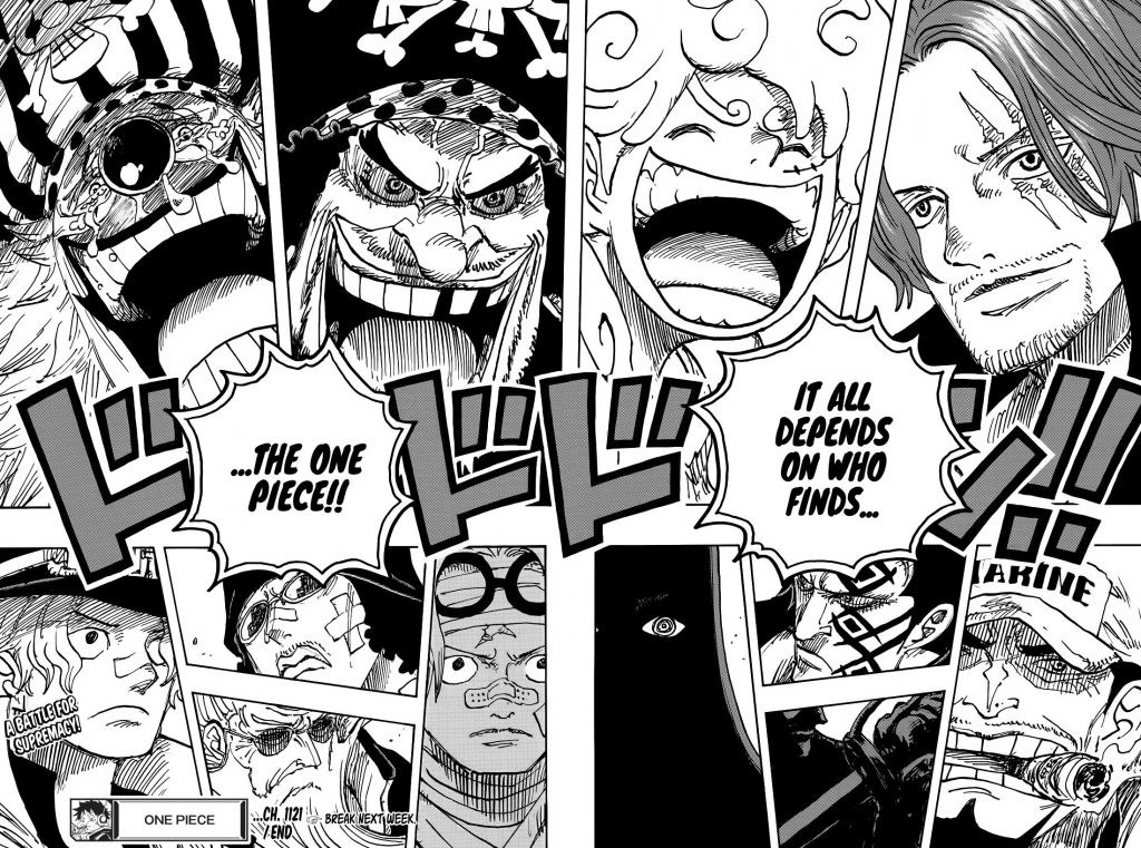 one piece chapter 1121 last panel