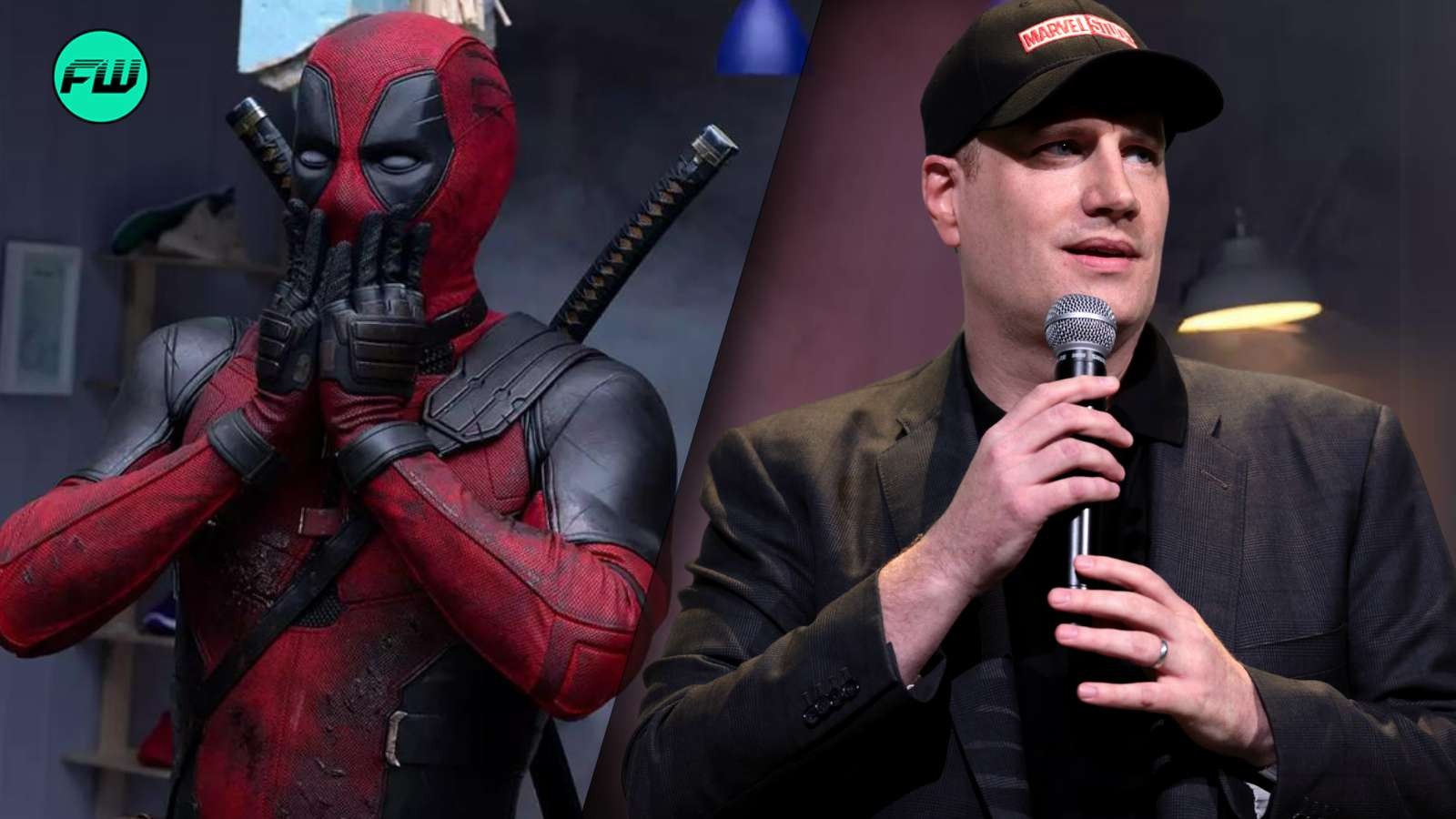 Kevin Feige and Deadpool