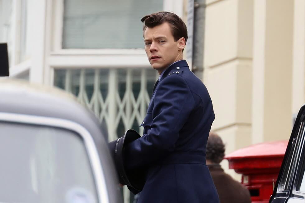 Styles in My Policeman. | Credit: Amazon MGM Studios.