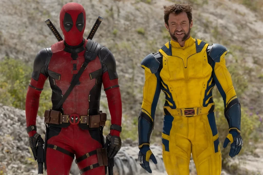 Hugh Jackman and Ryan Reynolds in Deadpool & Wolverine 