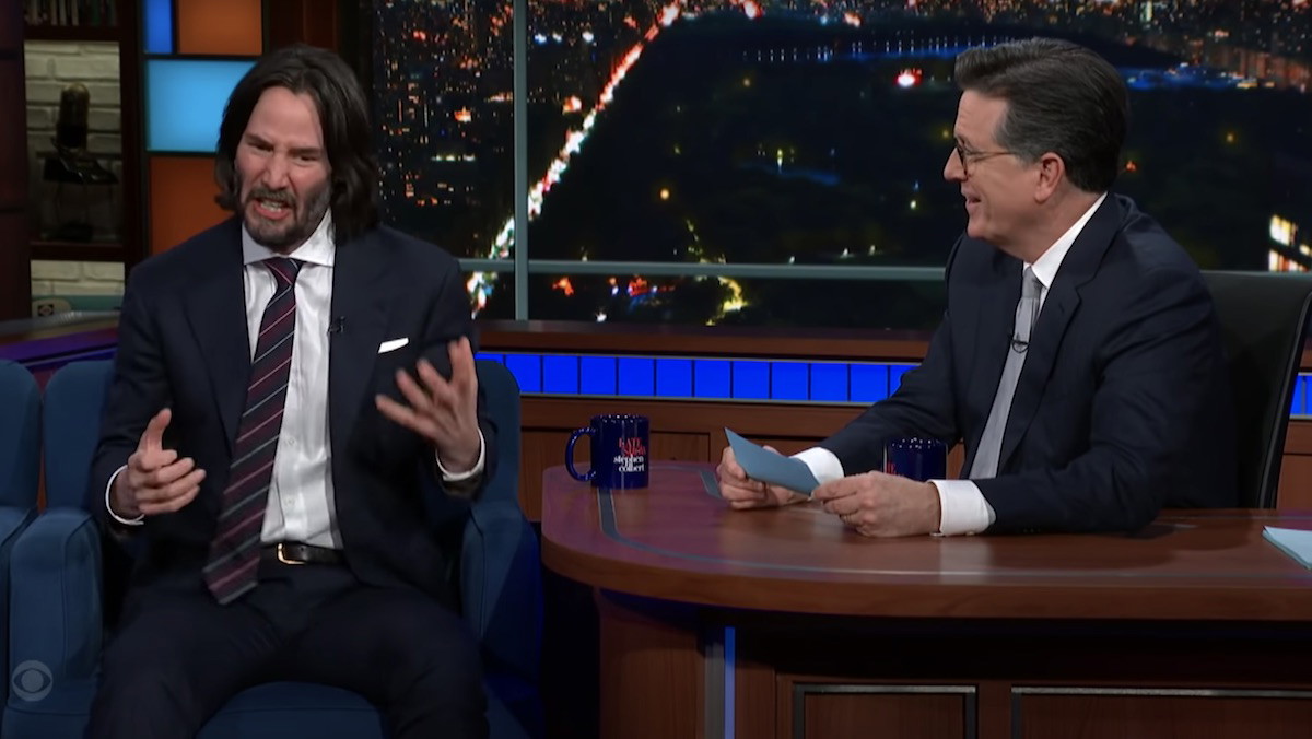 “What do you think happens when we die”: Keanu Reeves’ Comments About Death Leaves Stephen Colbert and Every Fan in the Room Speechless