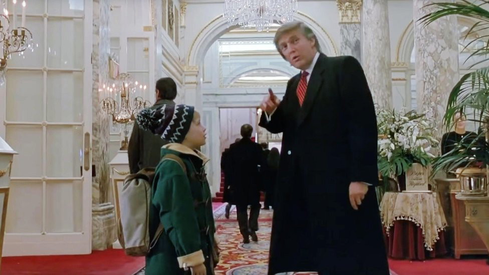 Donald Trump as himself in Home Alone 2