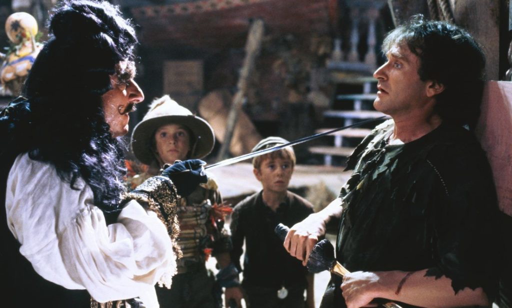 Dustin Hoffman and Robin Williams in Hook (1991)
