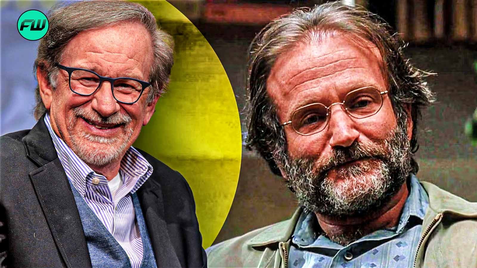 Steven Spielberg and Robin Williams