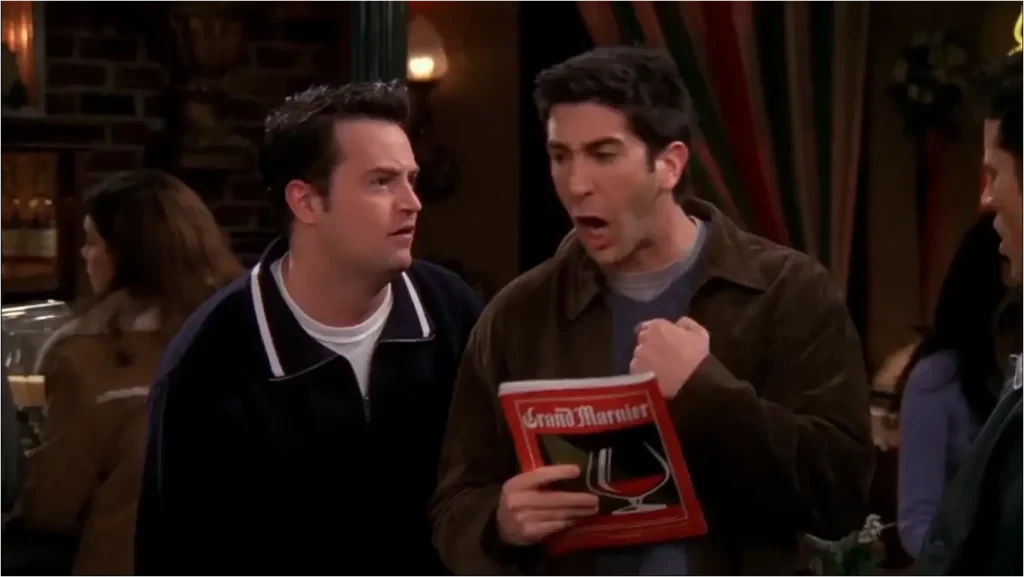 Ross Geller and Chandler Bing in Friends