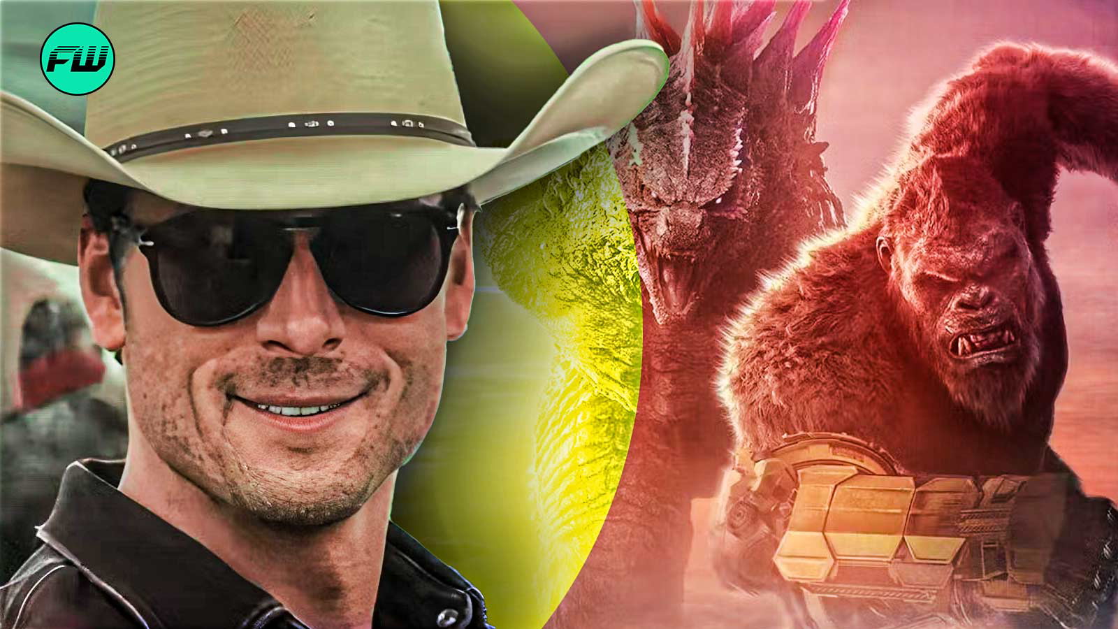 Glen Powell and Godzilla x Kong