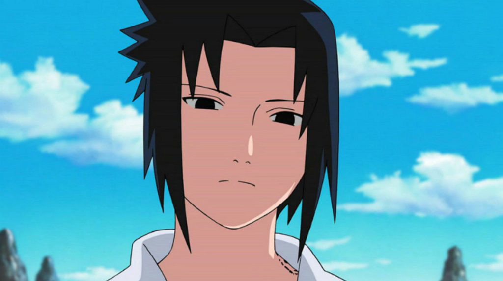 Sasuke Uchiha in Naruto anime