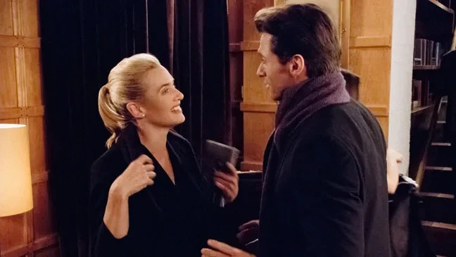 Kate Winslet and Hugh Jackman in Movie 43