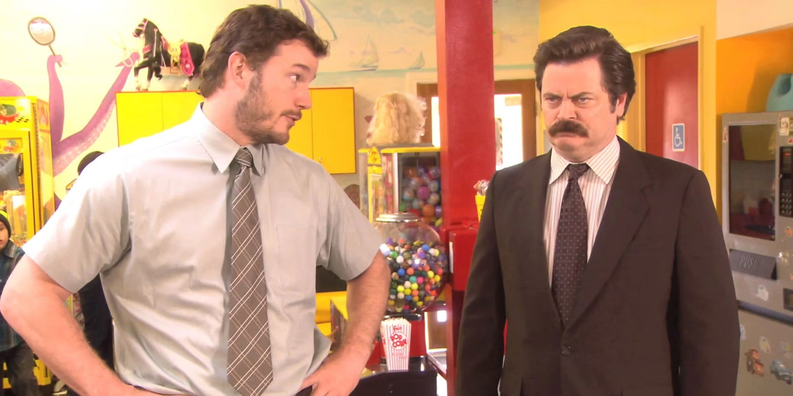 Chris Pratt had a great workign relationship wiyh Nick Offerman on Parks and Recreation | NBC