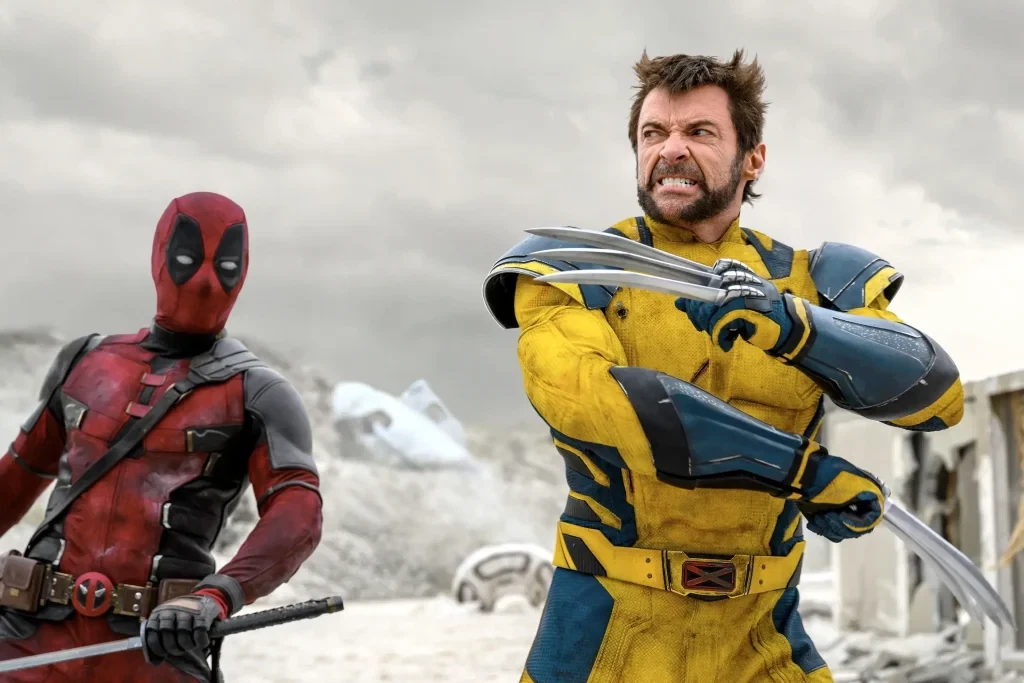 Reynolds as Deadpool and Jackman as Wolverine in the film. | Credit: Marvel Studios.