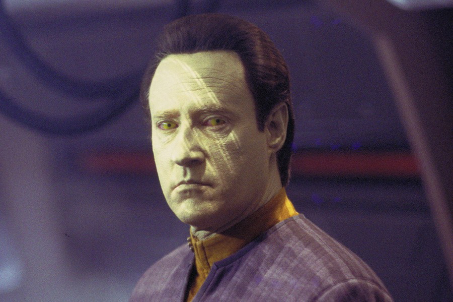 Brent Spiner as Data in Star Trek: The Next Generation [Credit: Paramount Domestic Television]