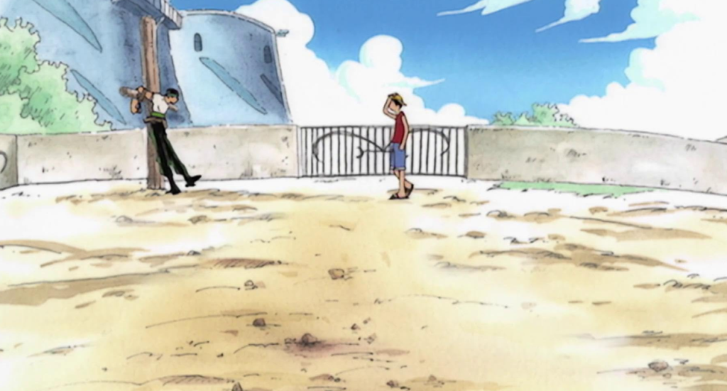 A still from One Piece