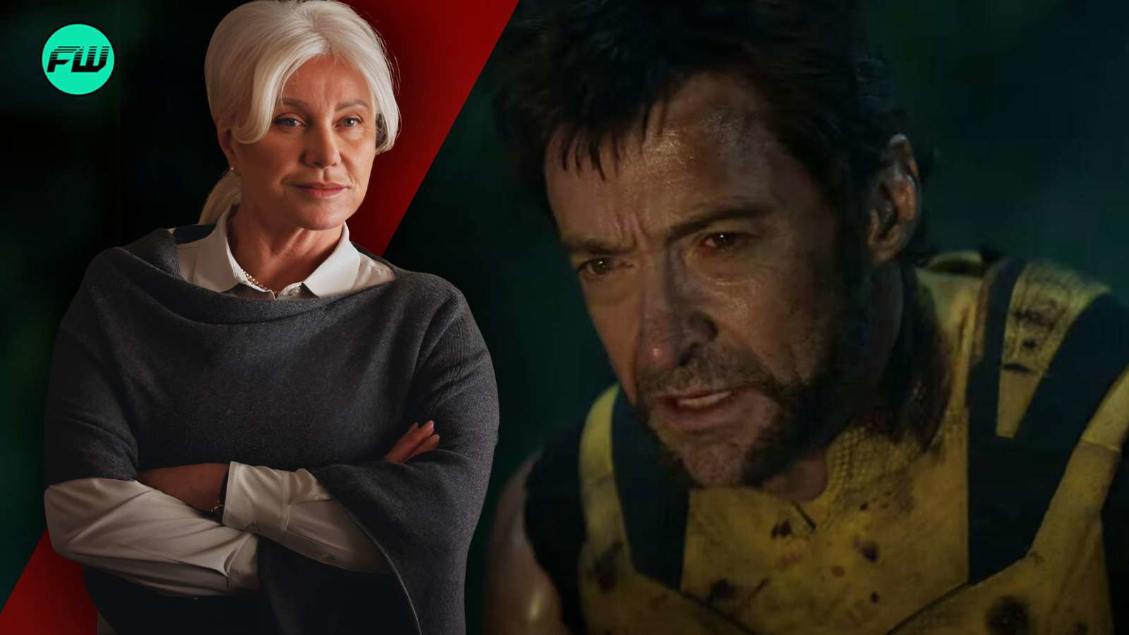 Deborra-Lee Furness and Hugh Jackman Wolverine