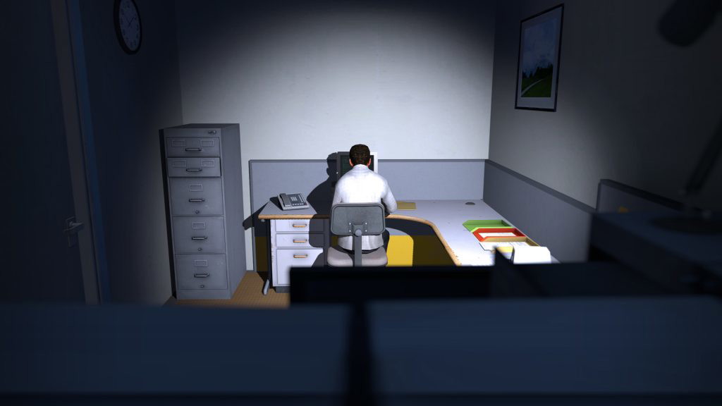 A still from The Stanley Parable