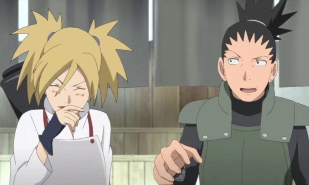 Temari and Shikamaru on a date | Naruto | Studio Pierrot