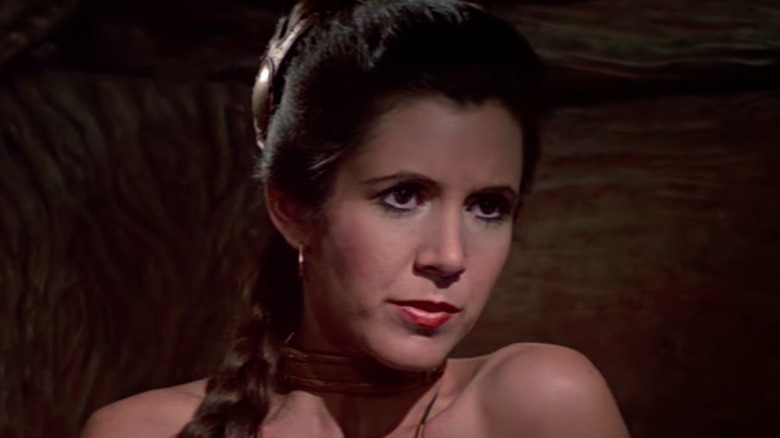 Carrie Fisher in Star Wars: Return of the Jedi