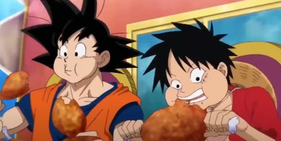Goku and Luffy (Dream 9 Special Collaboration)