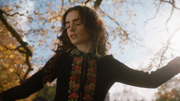 Lily Collins as J.R.R Tolkien’s wife and muse Edith Bratt in a still from Tolkien (2019) | Searchlight Pictures