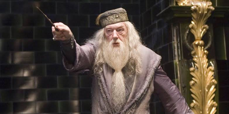 Albus Dumbledore in a still from J.K. Rowling’s Harry Potter adaptations | Warner Bros.