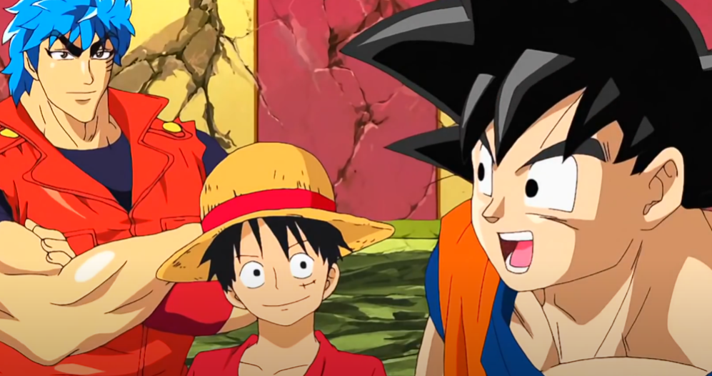 Dream 9 One Piece x Dragon Ball Super x Toriko comes in top 5 anime crossover
