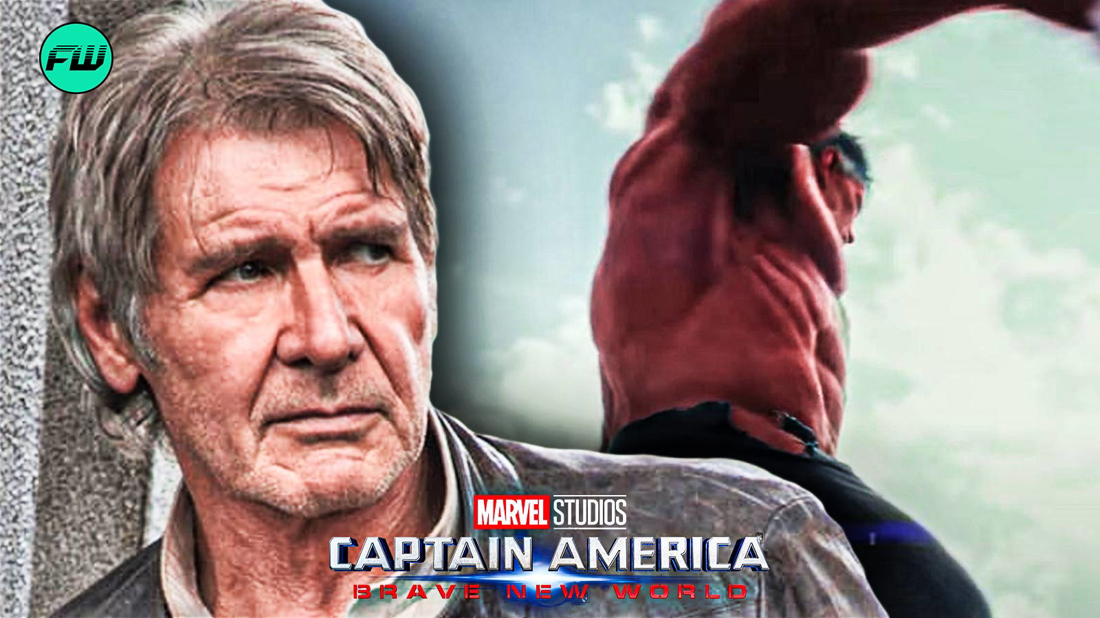 Harrison Ford and Red Hulk