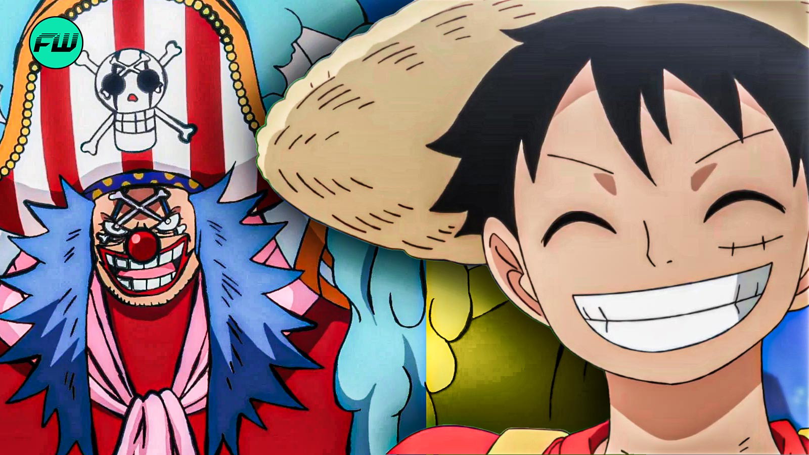Luffy and Buggy Cross