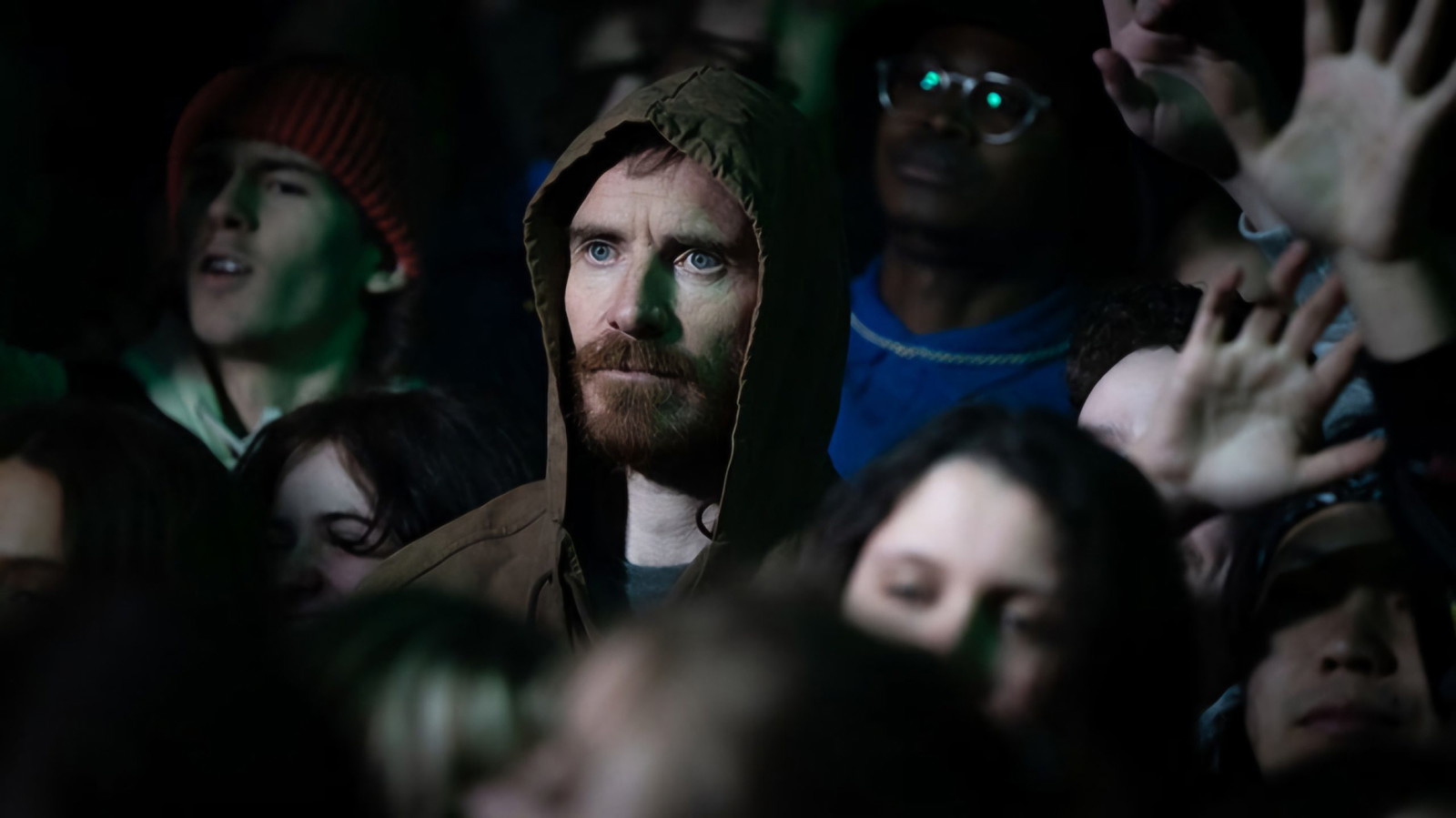 Michael Fassbender in Kneecap (2024) | Image via Sony Classics