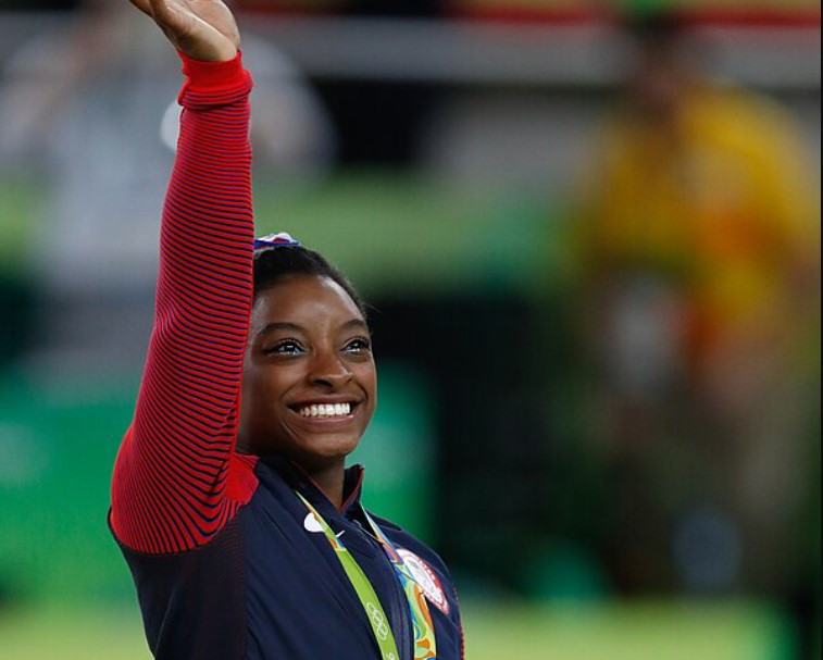Simone Biles at the 2016 Olympics 