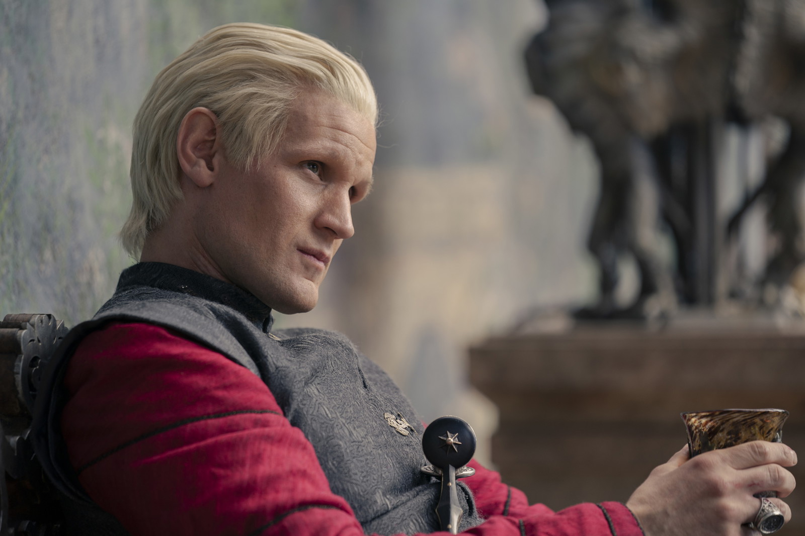 A still from House of the Dragon season 1 - Daemon Targaryen