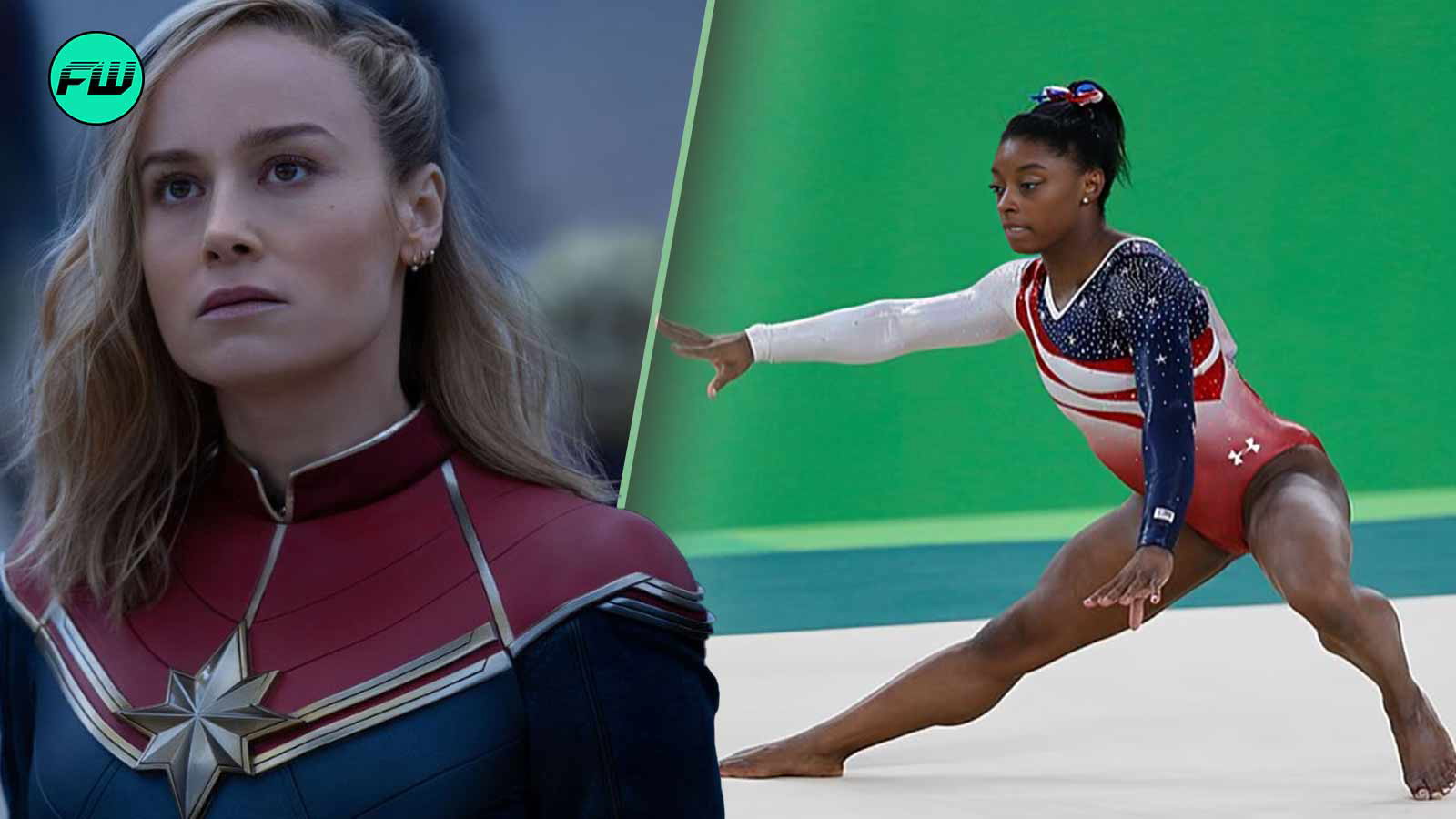 Brie Larson, Simone Biles