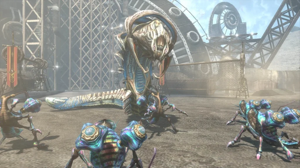 An in-game image from The Lost Odyssey. 