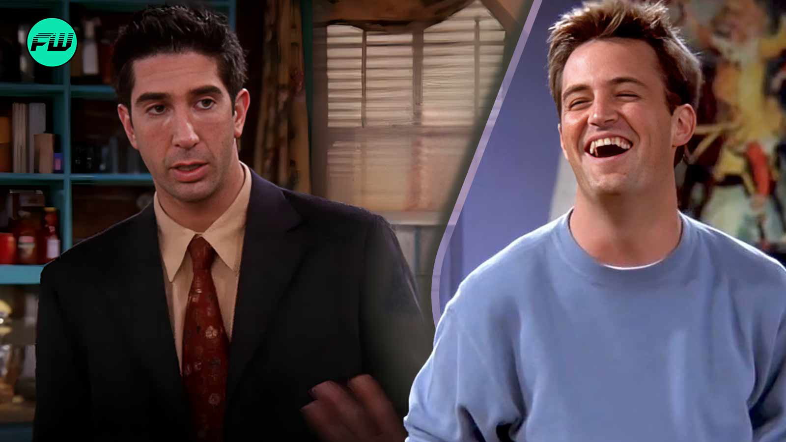 Ross Geller and Chandler Bing