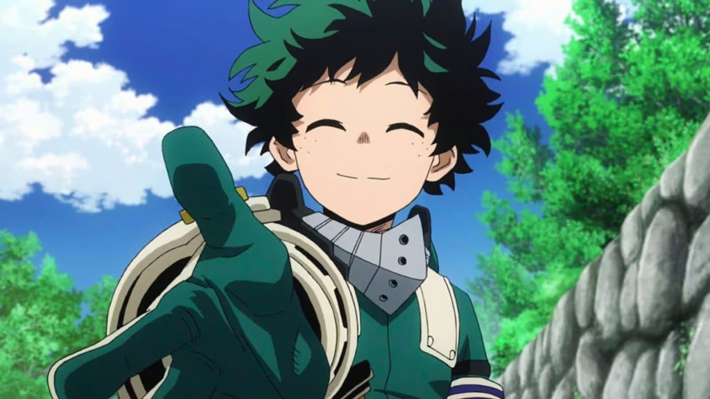 Deku from My Hero Academia 