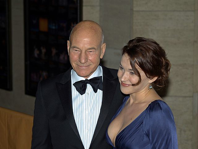 Patrick Stewart and Sunny Ozzel at the Metropolitan Opera (image credit: David Shankbone-Creative Commons Attribution 3.0)