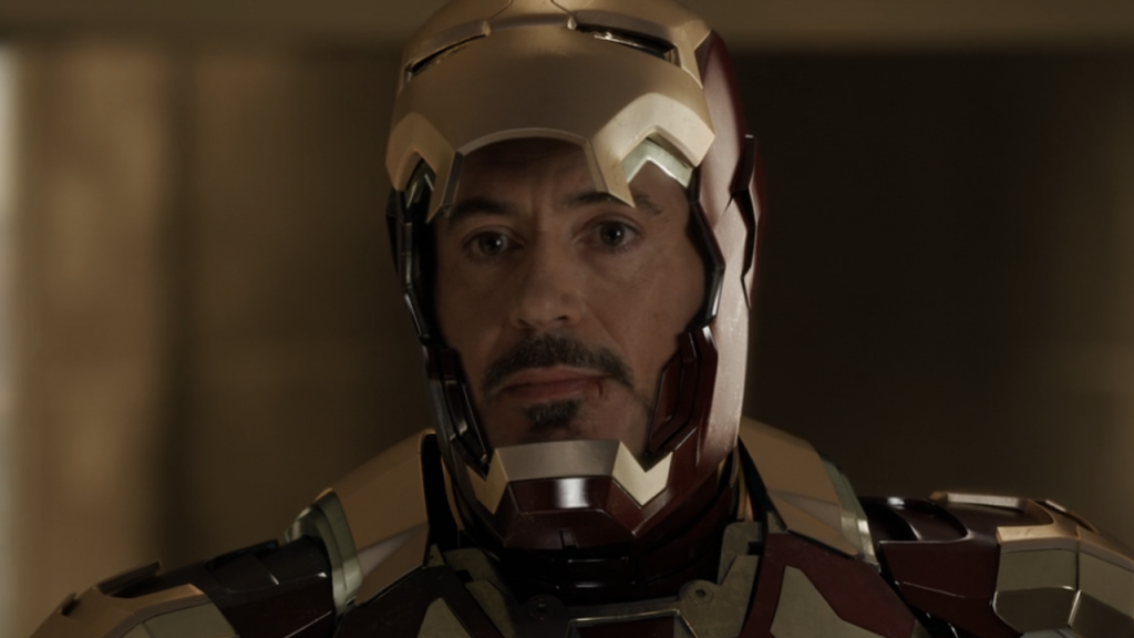 RDJ as Tony Stark aka Iron Man