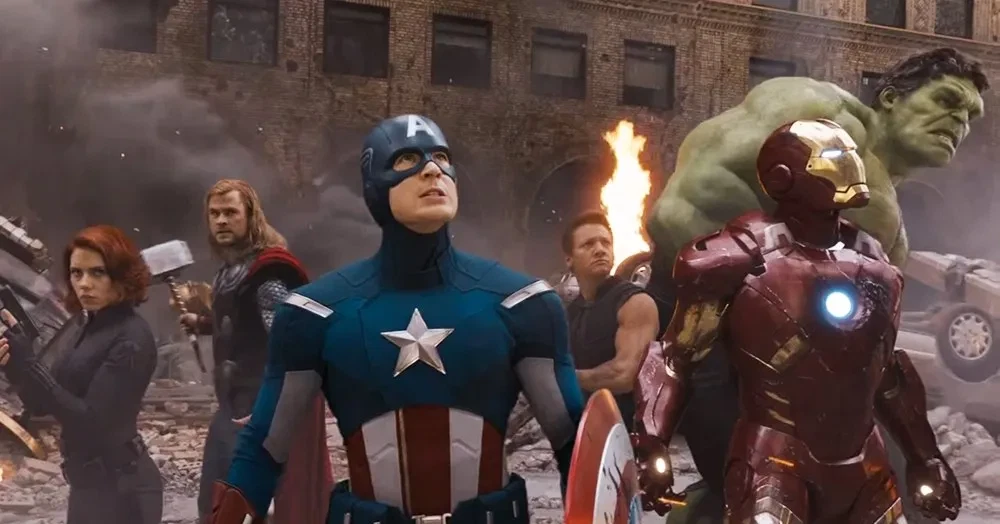 The Avengers assemble