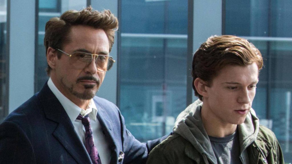 Tony Stark and Peter Parker