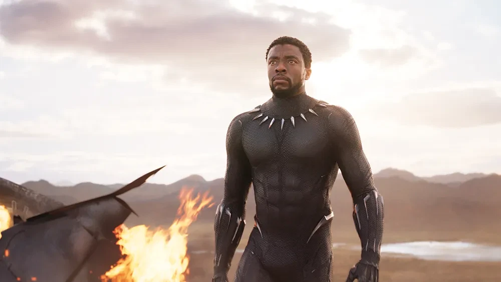 Chadwick Boseman as Black Panther