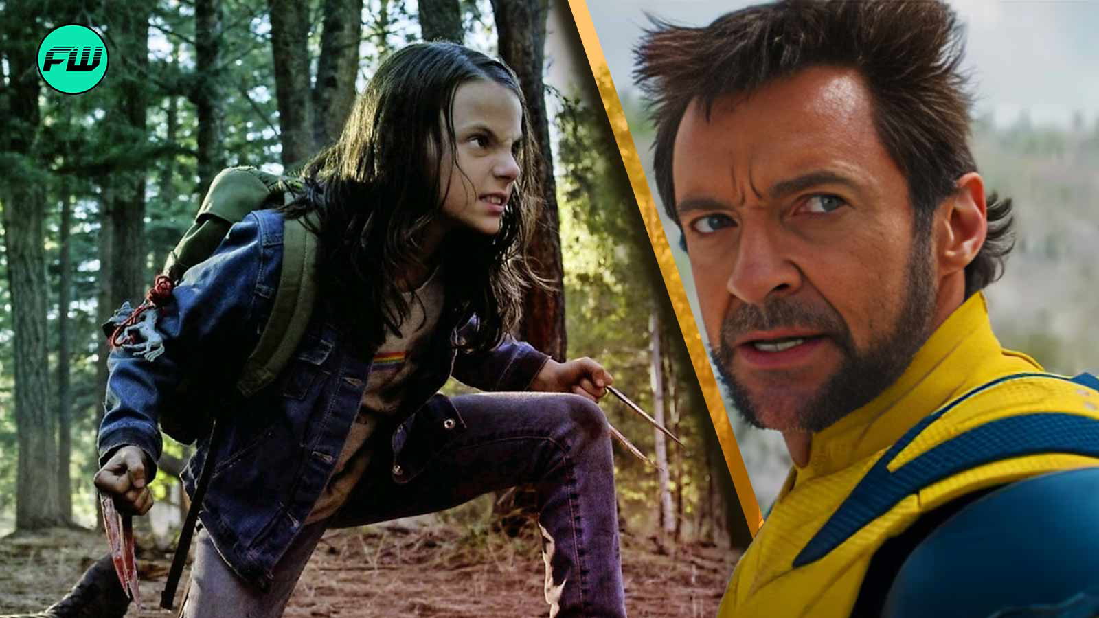 Dafne Keen, Hugh Jackman