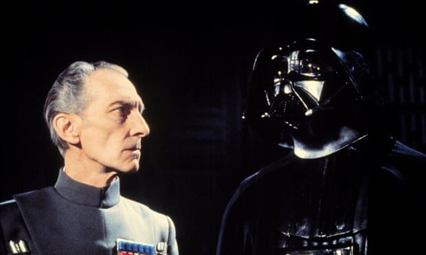 Peter Cushing in Star Wars: A New Hope 